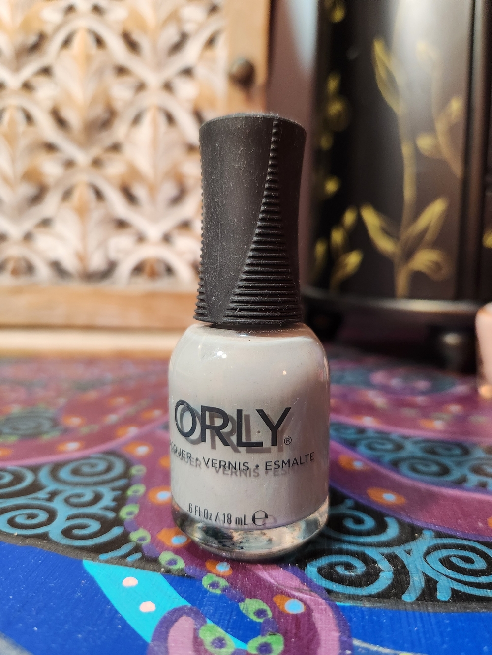 Orly Creamy Neutral Gray Nail Lacquer — Smooth Salon Finish